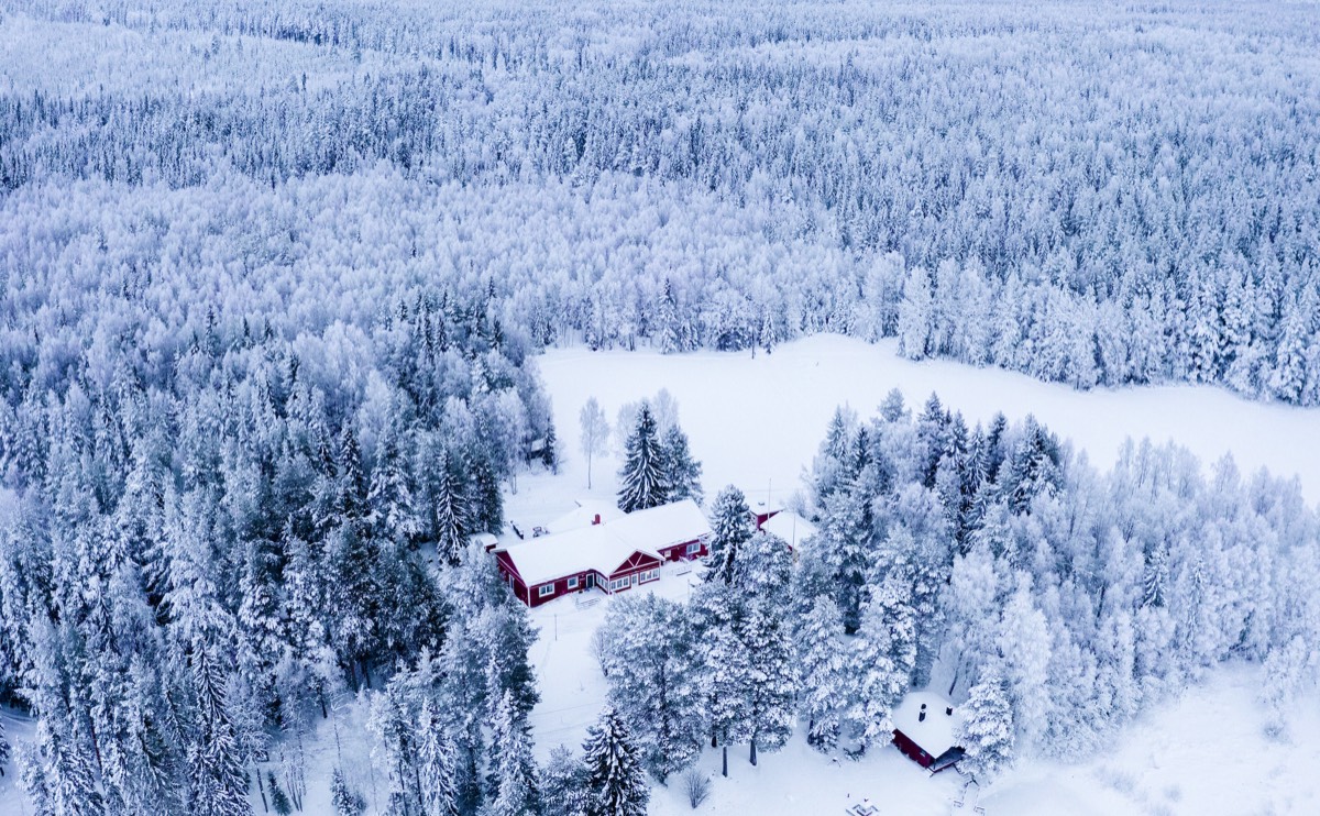 Pine Bay Lodge Winter