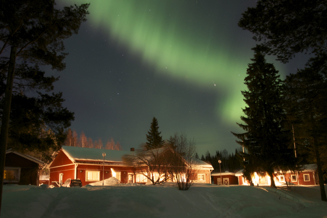 Pine Bay Lodge Northern Lights