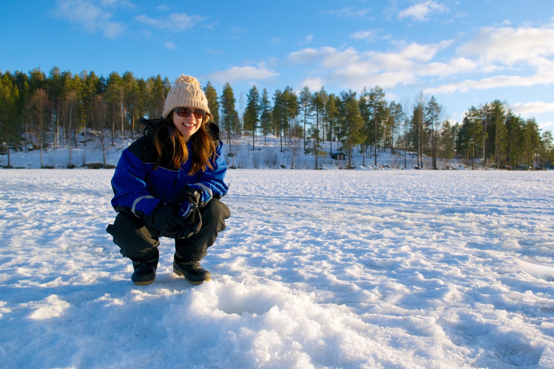 Sorbyn Lodge Ice fishing